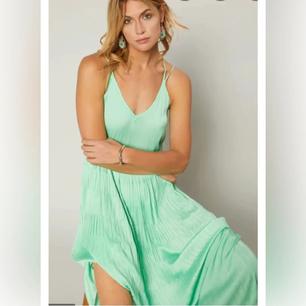 ! Current Air Los Ángeles lime green dress small